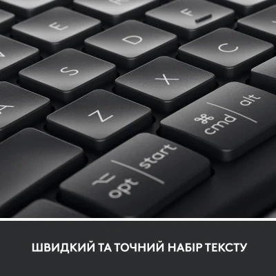 Клавіатура Logitech ERGO K860 for Business Bluetooth/Wireless UA Black (920-010352)