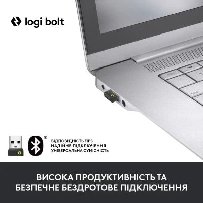 Клавіатура Logitech ERGO K860 for Business Bluetooth/Wireless UA Black (920-010352)