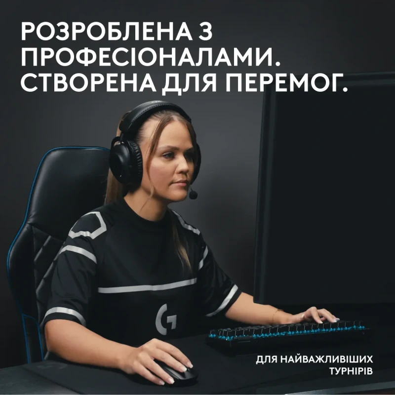 Клавіатура Logitech G PRO X TKL Lightspeed White Tactile (920-012148)