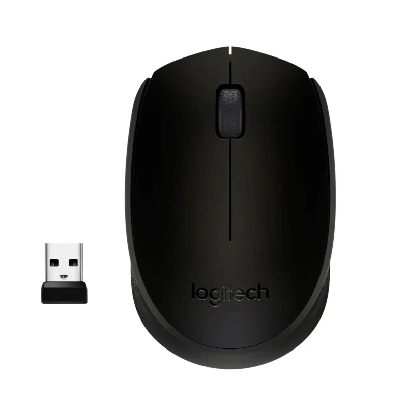 Мишка Logitech M170 Wireless Black/Grey (910-004642)