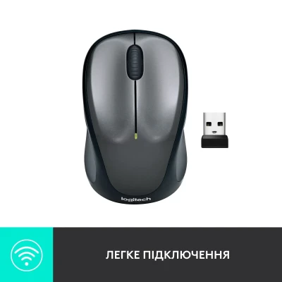 Мишка Logitech M235 Wireless Black (910-002201)