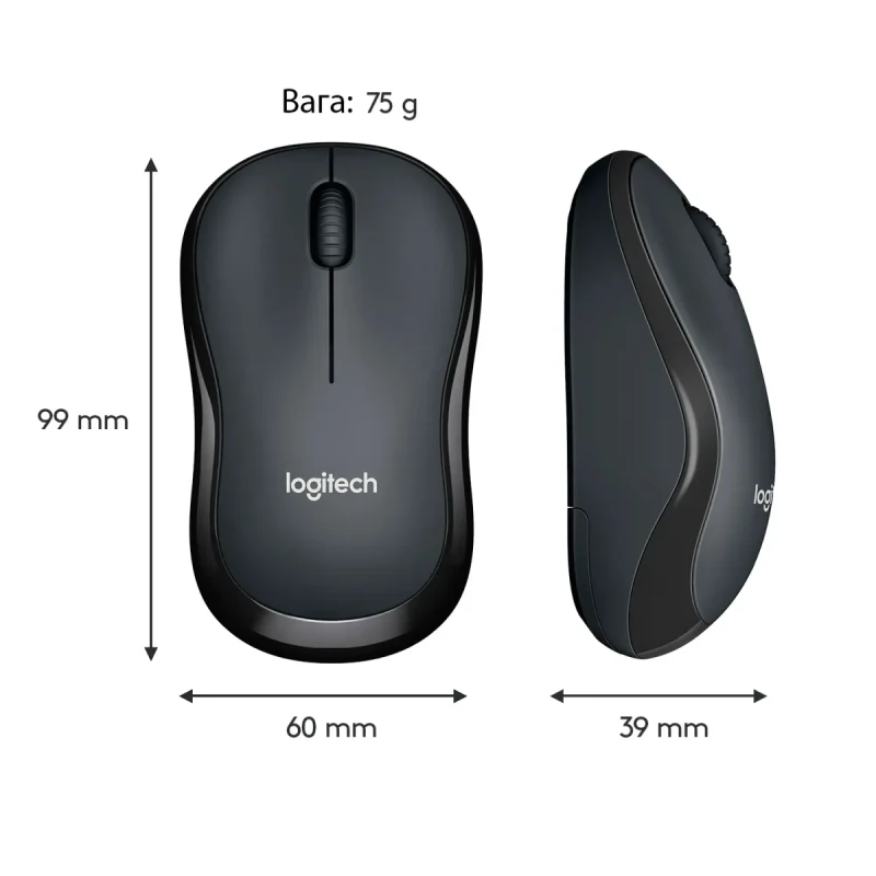 Мишка Logitech M220 Silent Wireless Black (910-004878)