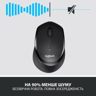 Мишка Logitech M330 Silent Plus Wireless Black (910-004909) Мишка Logitech M330 Silent Plus Wireless Black (910-004909)