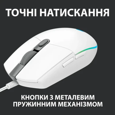 Мишка Logitech G102 Lightsync White (910-005824) Мишка Logitech G102 Lightsync White (910-005824)