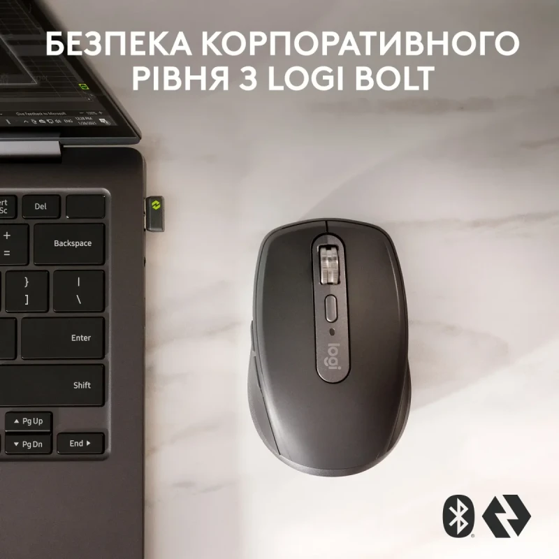 Мишка Logitech MX Anywhere 3S Graphite (910-006958)