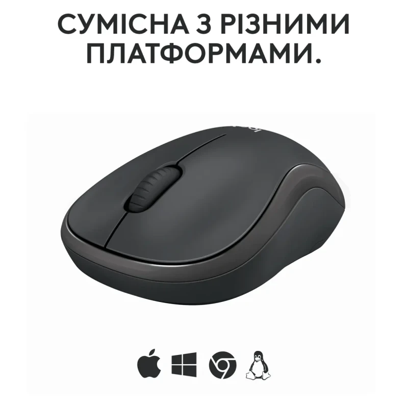 Мишка Logitech M240 Silent Wireless Graphite (910-007119)