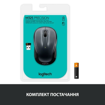 Мишка Logitech M325s Wireless Dark Silver (910-006812) Мишка Logitech M325s Wireless Dark Silver (910-006812)