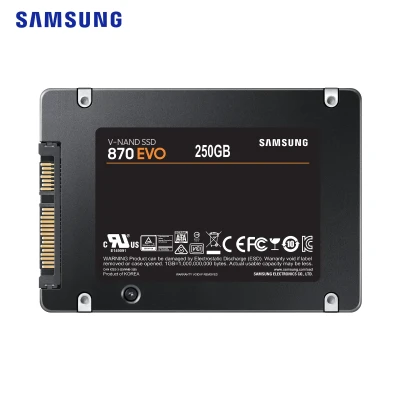 SSD Samsung 870 Evo 250GB 2.5" SATA III V-NAND 3bit MLC (MZ-77E250BW) SSD Samsung 870 Evo 250GB 2.5" SATA III V-NAND 3bit MLC (MZ-77E250BW)