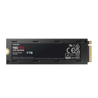 SSD Samsung 980 PRO 1TB w/ Heatsink M.2 PCIe 4,0 x4 V-NAND 3bit MLC (MZ-V8P1T0CW) SSD Samsung 980 PRO 1TB w/ Heatsink M.2 PCIe 4,0 x4 V-NAND 3bit MLC (MZ-V8P1T0CW)