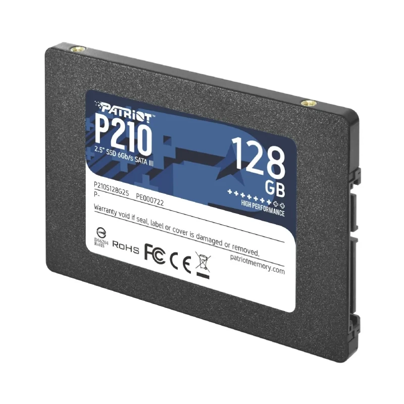 SSD PATRIOT P210 128GB 2.5" SATAIII TLC (P210S128G25)