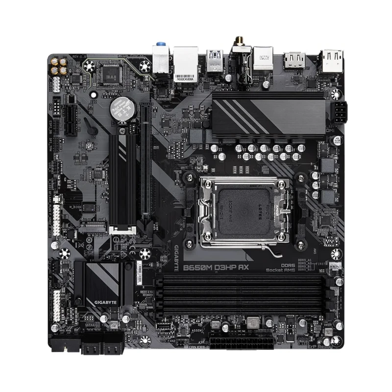 Материнська плата GIGABYTE B650M D3HP AX (sAM5, AMD B650, DDR5, mATX)