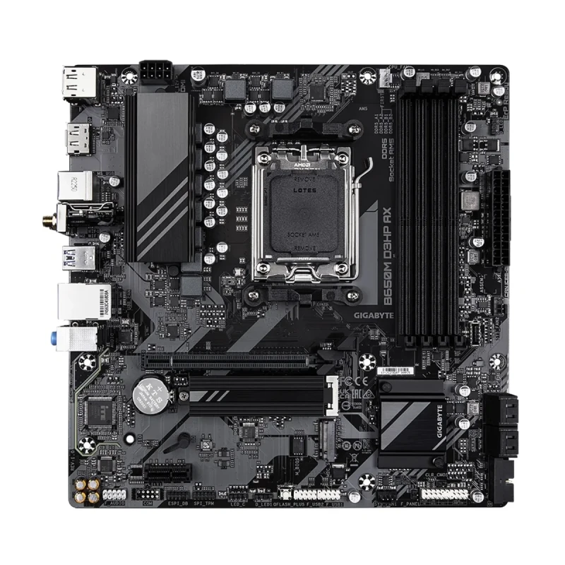 Материнська плата GIGABYTE B650M D3HP AX (sAM5, AMD B650, DDR5, mATX)