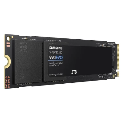 SSD Samsung 990 EVO 2TB M.2 NVMe TLC PCIe 5.0 (MZ-V9E2T0BW) SSD Samsung 990 EVO 2TB M.2 NVMe TLC PCIe 5.0 (MZ-V9E2T0BW)