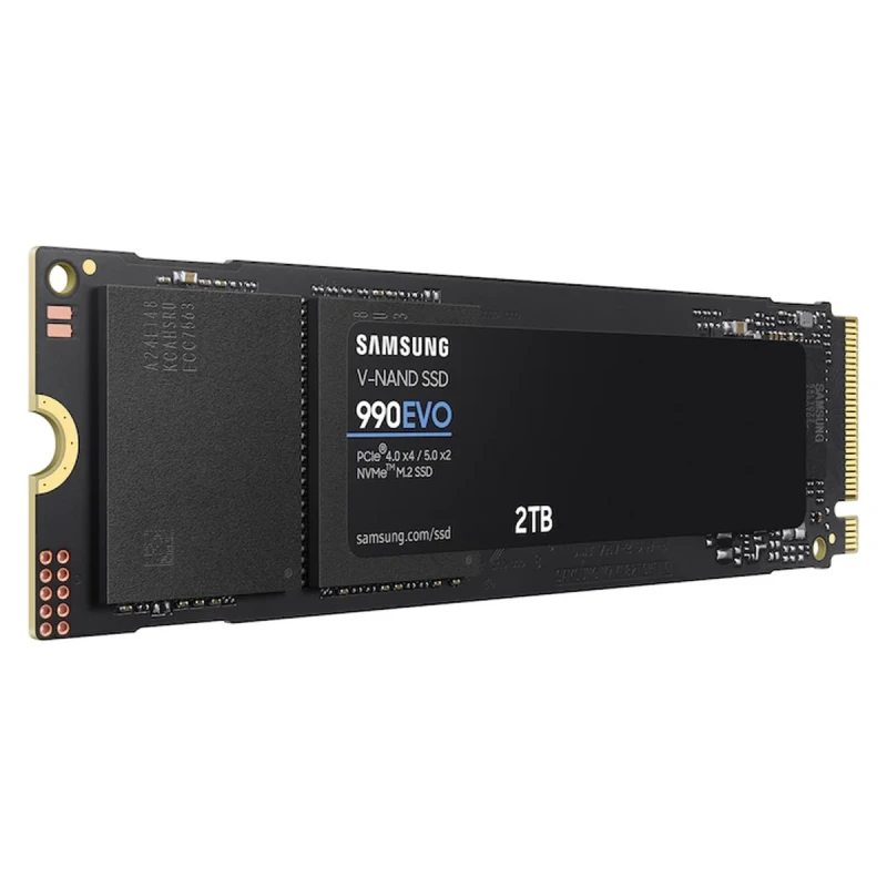 SSD Samsung 990 EVO 2TB M.2 NVMe TLC PCIe 5.0 (MZ-V9E2T0BW)