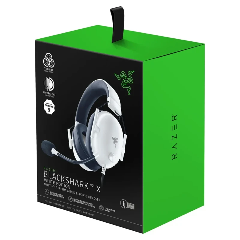 Навушники RAZER Blackshark V2 X White (RZ04-03240700-R3M1)