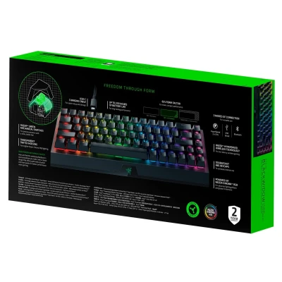 Клавіатура RAZER BlackWidow V3 Mini Hyperspeed Green Switch RU (RZ03-03891600-R3R1) Клавіатура RAZER BlackWidow V3 Mini Hyperspeed Green Switch RU (RZ03-03891600-R3R1)