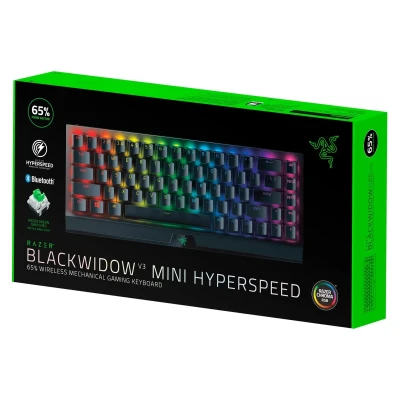 Клавіатура RAZER BlackWidow V3 Mini Hyperspeed Green Switch RU (RZ03-03891600-R3R1) Клавіатура RAZER BlackWidow V3 Mini Hyperspeed Green Switch RU (RZ03-03891600-R3R1)