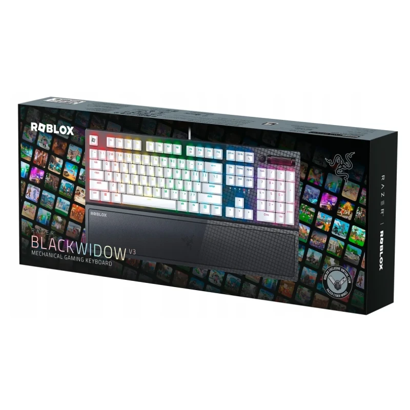 Клавіатура RAZER BlackWidow V3 Green Switch ROBLOX Edition (RZ03-03542800-R3M1)