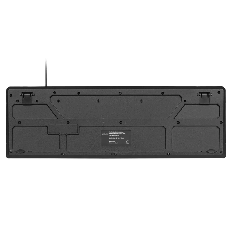Клавіатура 2E KS108 USB EN/UKR Black (2E-KS108UB_UA)