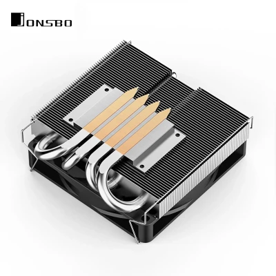 Процесорний кулер JONSBO HP400S Black (92mm/LGA115X/1200/1700, AMD AM4/AM5/4 тепл. трубки)