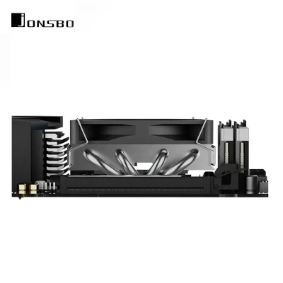 Процесорний кулер JONSBO HP400S Black (92mm/LGA115X/1200/1700, AMD AM4/AM5/4 тепл. трубки)