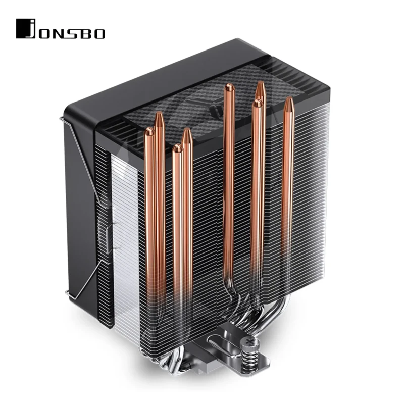 Процесорний кулер JONSBO CR-1000 EVO Black (120mm/4pin/1500RPM/32Dba/4 тепл. трубки)