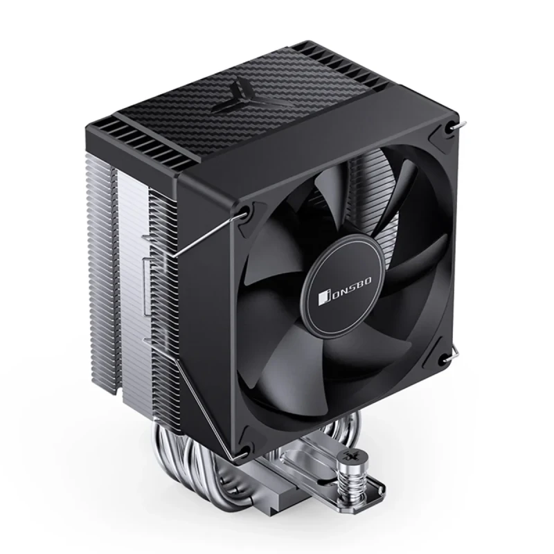 Процесорний кулер JONSBO CR-1400 EVO Black (92mm/LGA115X/1200/1700, AMD AM4/AM5/4 тепл. трубки)