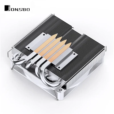 Процесорний кулер JONSBO HP400S White (92mm/LGA115X/1200/1700, AMD AM4/AM5/4 тепл. трубки) Процесорний кулер JONSBO HP400S White (92mm/LGA115X/1200/1700, AMD AM4/AM5/4 тепл. трубки)