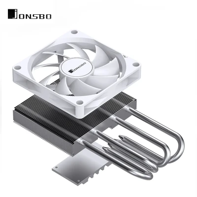 Процесорний кулер JONSBO HP400S White (92mm/LGA115X/1200/1700, AMD AM4/AM5/4 тепл. трубки) Процесорний кулер JONSBO HP400S White (92mm/LGA115X/1200/1700, AMD AM4/AM5/4 тепл. трубки)
