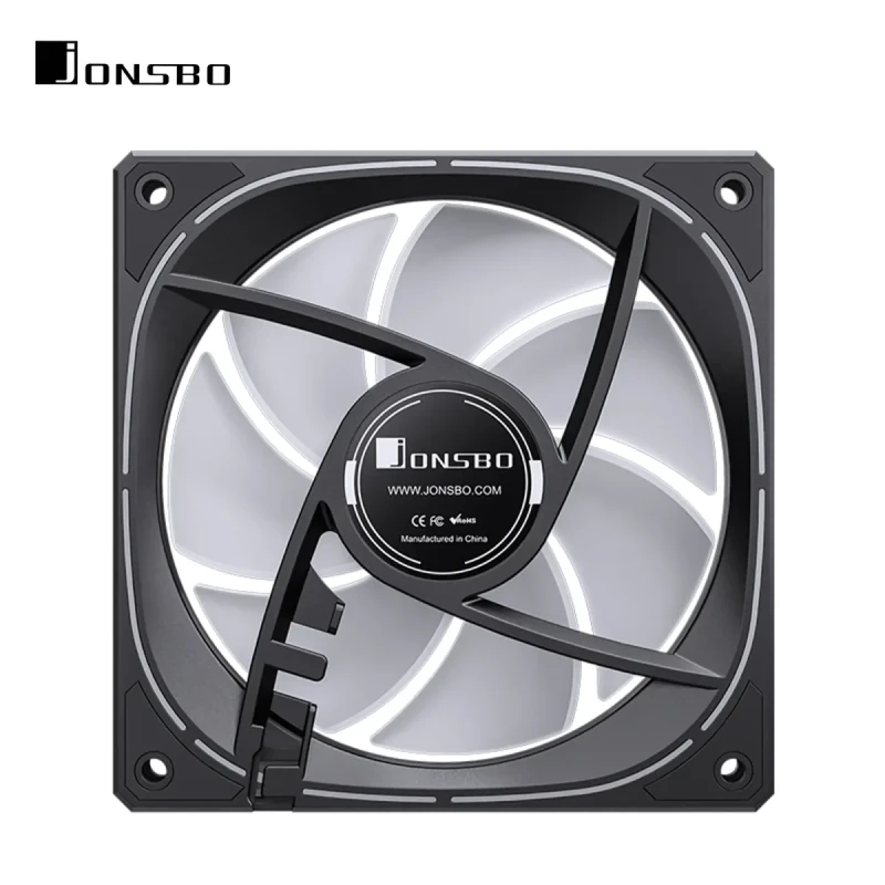 Кулер JONSBO FR-505B ARGB Black (120mm, 800-1800RPM, 30dB, 4pin+LED 3pin)
