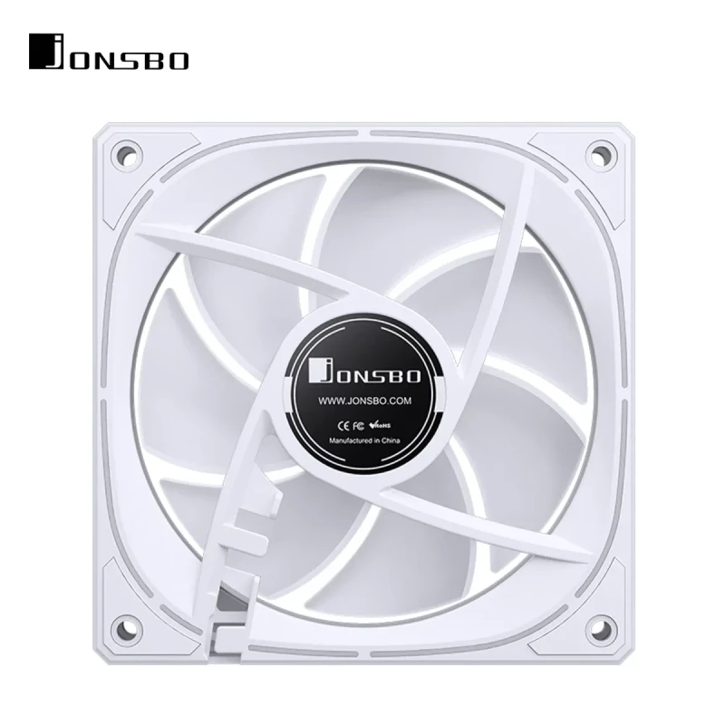 Кулер JONSBO FR-505W ARGB White (120mm, 800-1800RPM, 30dB, 4pin+LED 3pin)