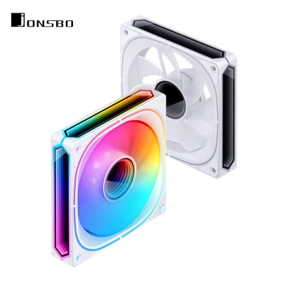 Кулер JONSBO FR-505WR Reverse ARGB White (120mm, 800-1800RPM, 30dB, 4pin+LED 3pin)