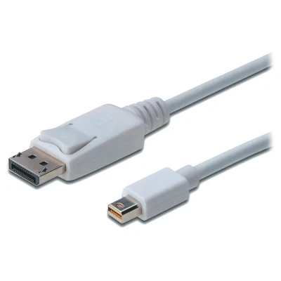Кабель ASSMANN miniDP-DP, 1.0м, белый (AK-340102-010-W) Кабель ASSMANN miniDP-DP, 1.0м, белый (AK-340102-010-W)