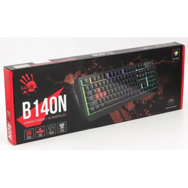 Клавіатура A4Tech B140N Bloody (Black)