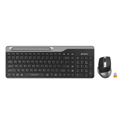 Комплект клавіатура та мишка A4Tech FB2535CS (Smoky Grey)