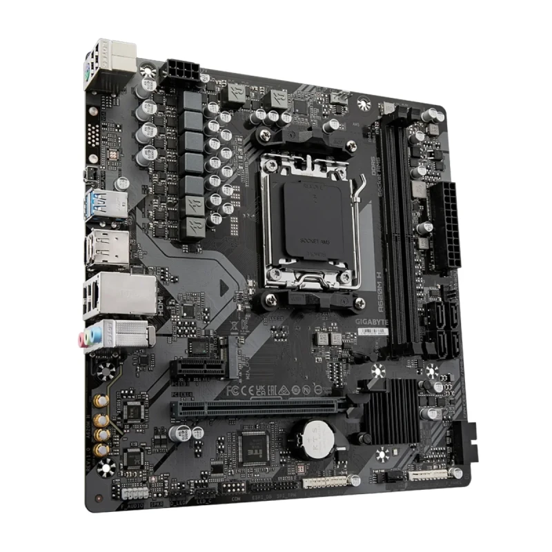 Материнська плата GIGABYTE A620M H (sAM5, AMD A620, DDR5, mATX)