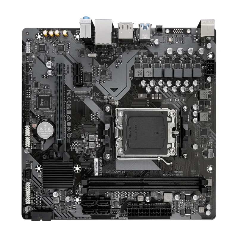 Материнська плата GIGABYTE A620M H (sAM5, AMD A620, DDR5, mATX)