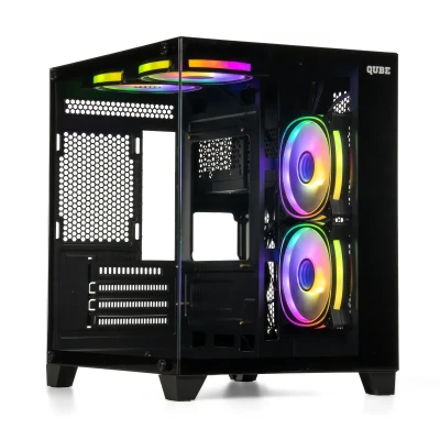 Корпус QUBE REEF ARGB Black (REEF_GBNU3)