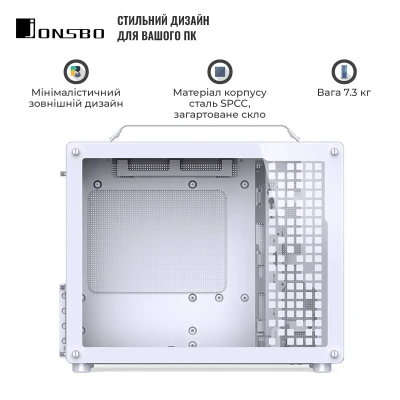 Корпус JONSBO Z20 White Корпус JONSBO Z20 White