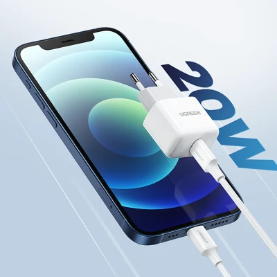 Мережевий ЗП UGREEN CD241 20W USB-C QC4.0+/PD3.0 White (10220) Мережевий ЗП UGREEN CD241 20W USB-C QC4.0+/PD3.0 White (10220)