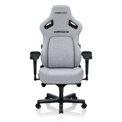 Крісло для геймерів Anda Seat Kaiser 4 Size XL Gray Linen Fabric (AD12YDDC-XLL-20-G-CF)