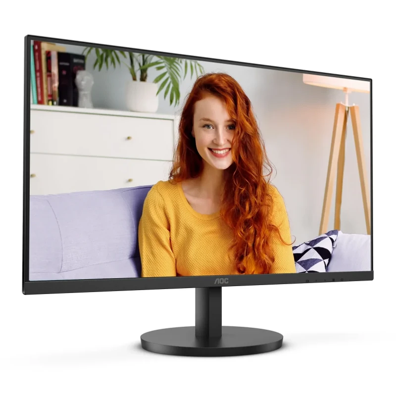 Монітор 27" AOC U27B3A, IPS, 4K UHD, HDMIx2, DP, колонки, чорний