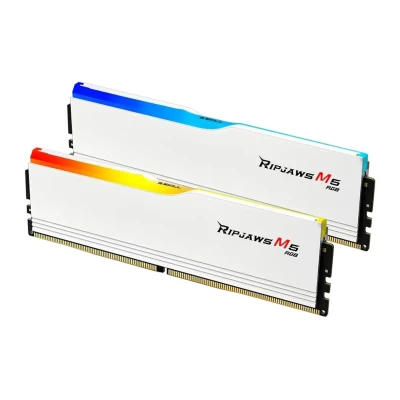 Модуль пам'яті G.Skill Ripjaws M5 RGB White DDR5-6400 96GB (2x48GB) CL32-39-39-102 1.35V Intel XMP