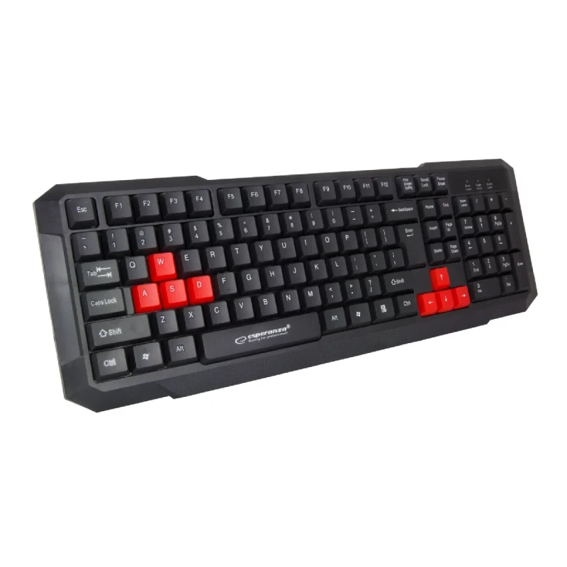 Клавіатура Esperanza EGK102 USB Red (EGK102RUA)