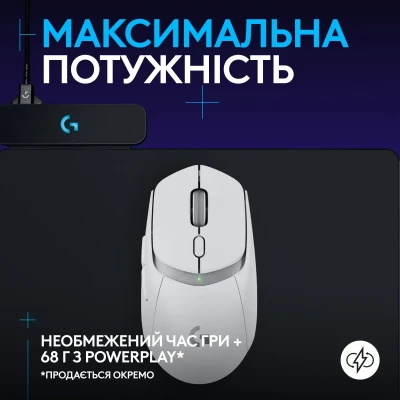Мишка Logitech G309 Lightspeed Wireless/Bluetooth White (910-007207) Мишка Logitech G309 Lightspeed Wireless/Bluetooth White (910-007207)
