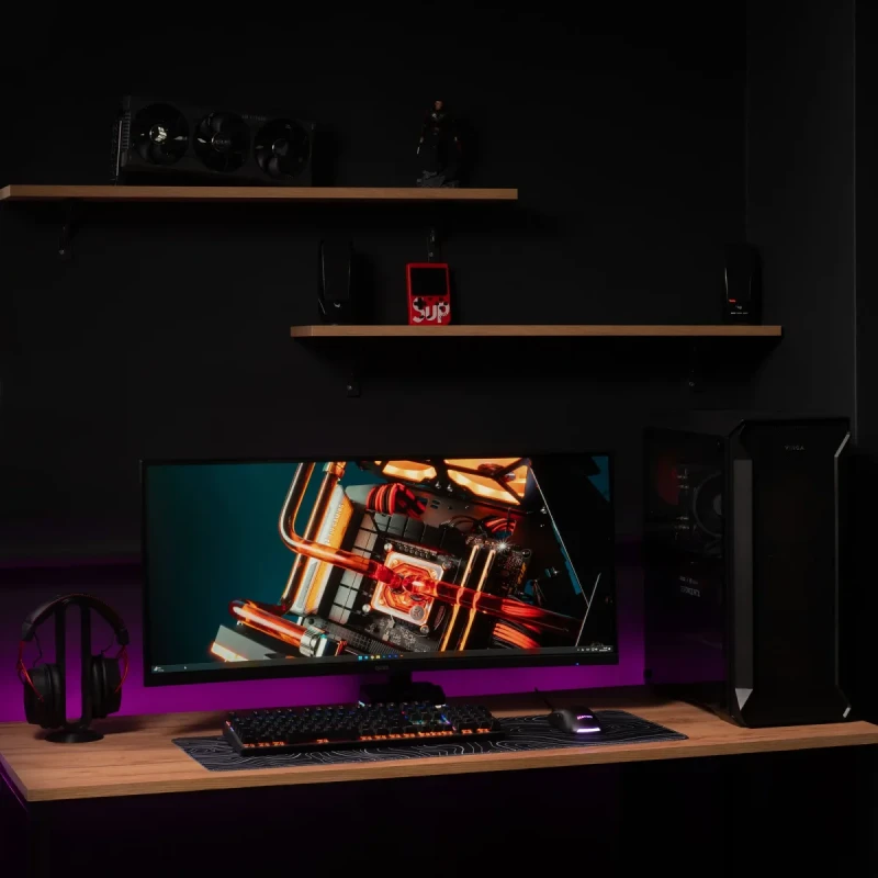 Настільне кріплення для монітора Qube RGB4920G до 49" 20kg max (RGB4920G)