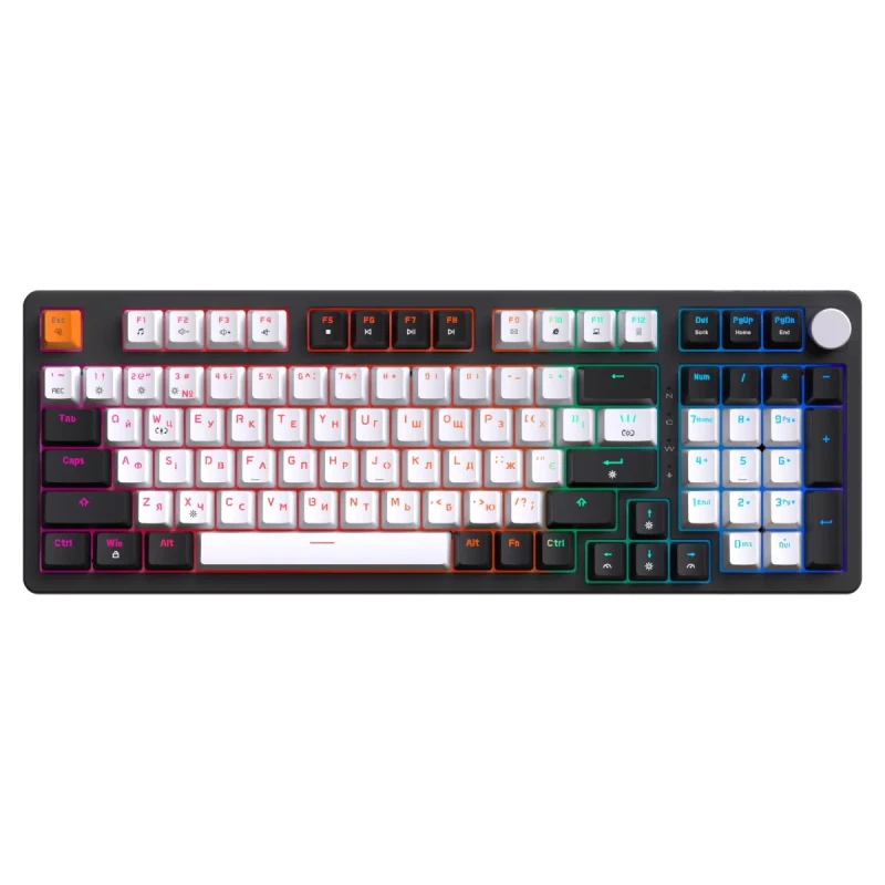 Клавіатура GamePro MK170B (Red) з Hot-Swap RGB Black