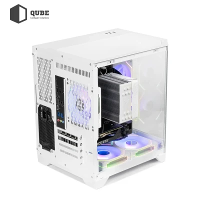 Корпус QUBE CRYSTAL ARGB White (CRYSTAL_GWNU3)
