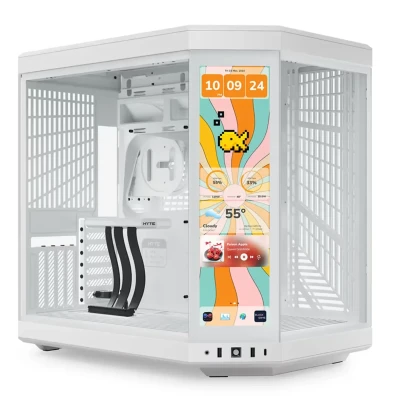 Корпус Hyte Y70 Touch Infinite Snow White, Mid-Tower / ATX, Micro-ATX и Mini-ITX PC Case with PCIE 4.0 cable includ (CS-HYTE-Y70TTI-WW)