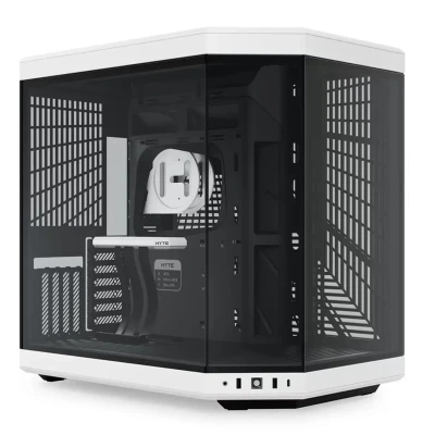 Корпус Hyte Y70 Black-White, Mid-Tower E-ATX, ATX, Micro-ATX и Mini-ITX with PCIE 4.0 cable includ (CS-HYTE-Y70-BW)